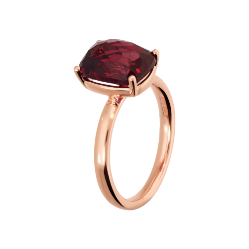 Bronzallure - Anello con gemma rettangolare